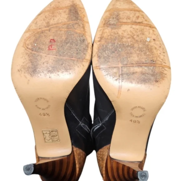 GEORGINA GOODMAN | Knee High Leather Boots in Size EU 40.5 / US 10 - Picture 5 of 6